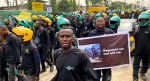 Gokada, Max riders, others protest Okada ban in Lagos