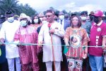 Anniversary: Gov. Emmanuel  inaugurates roads, 300m twin bridges  in Obot Akara, awards more  projects